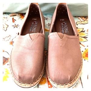 Bobs from Skechers canvas slip on shoe